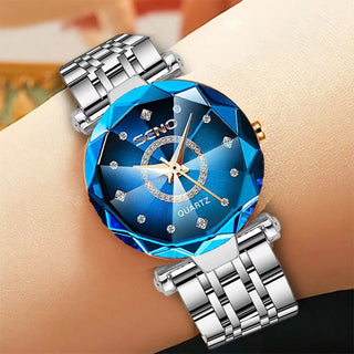 SENO® Luxury Diamond Quartz Wristwatch For Ladies